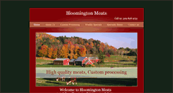 Desktop Screenshot of bloomington-meats.com